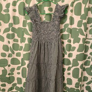 Hill House Home Emerald Gingham Ellie Nap Dress S Small